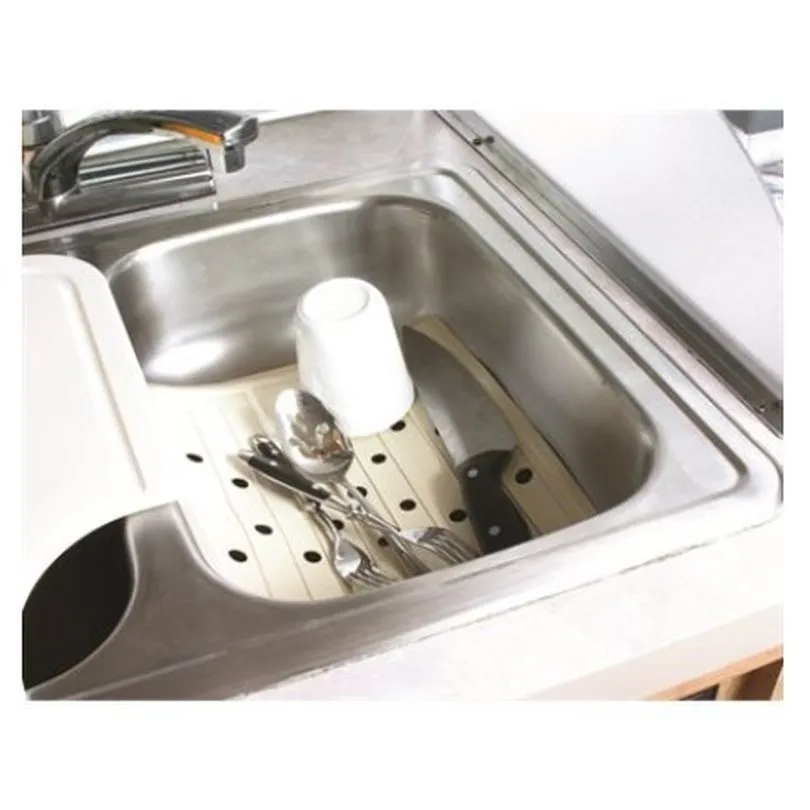 Sink Mat RV Wht 10 x 11-3/4